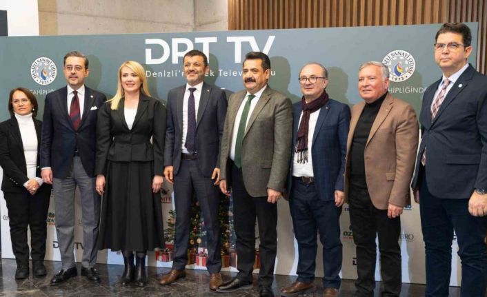 Denizli protokolü 2025’i DRT TV ekranlarında karşıladı