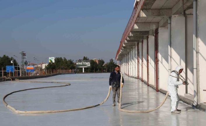 Diyarbakır’da deprem sonrası yapılarda su yalıtımı polyuera tercih edilmeye başlandı