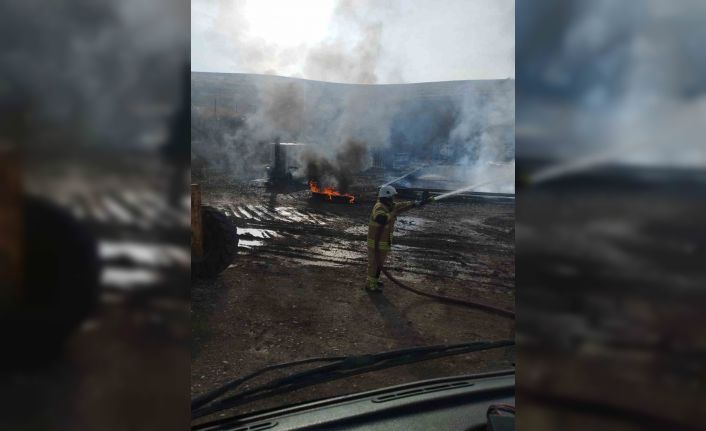 Diyarbakır’da petrol kuyusunda yangın