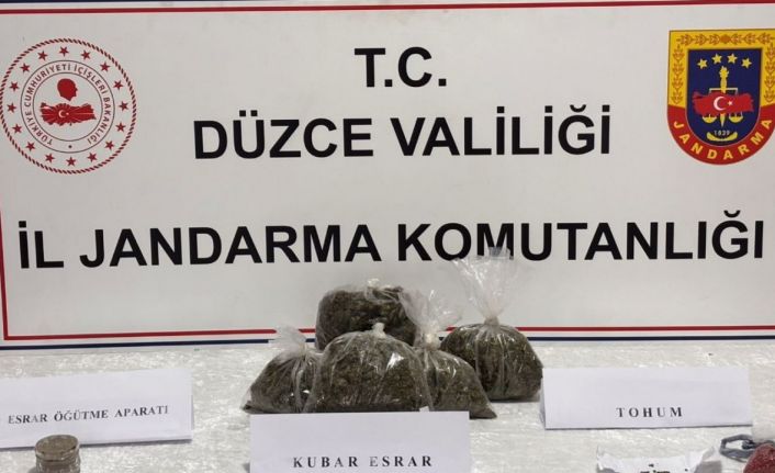 Düzce’de jandarmadan uyuşturucu operasyonu: 1 kişi tutuklandı