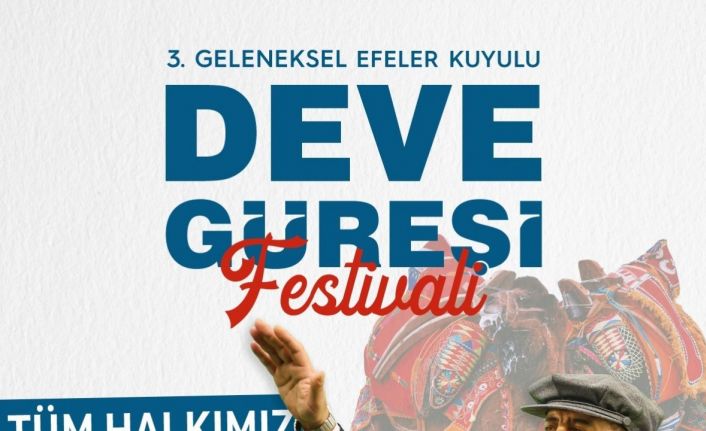 Efeler’de deve güreşi heyecanı