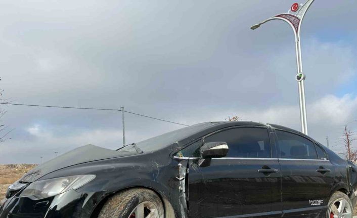 Elazığ’da trafik kazası: 2 yaralı