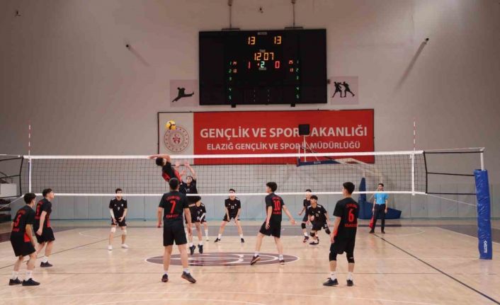 Elazığ’da voleybol müsabakaları sona erdi