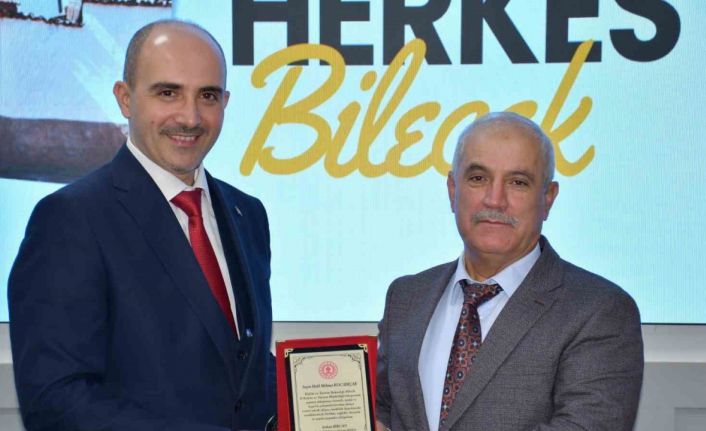 Emekli olan personellere ’Başarı Belgesi’ verildi