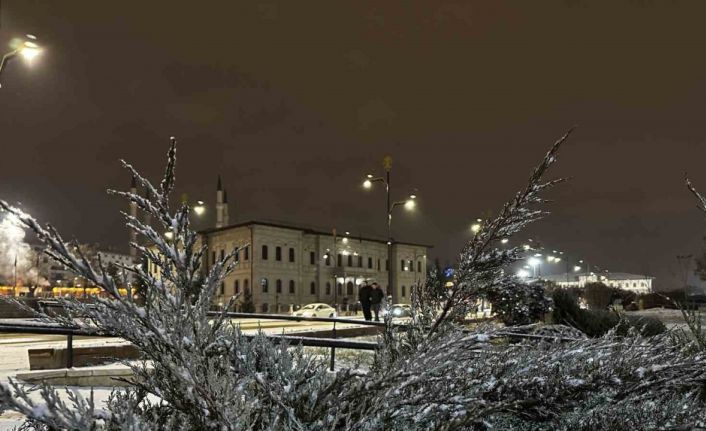 En uzun gecede masalsı görüntüler: Sivas beyaza büründü