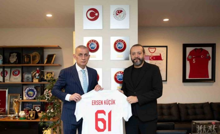 Ersen Küçük’ten, TFF Başkanı Hacıosmanoğlu’na ziyaret