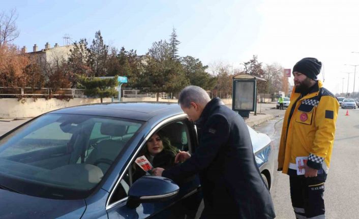 Erzincan’da “Yaşama yol ver” dediler