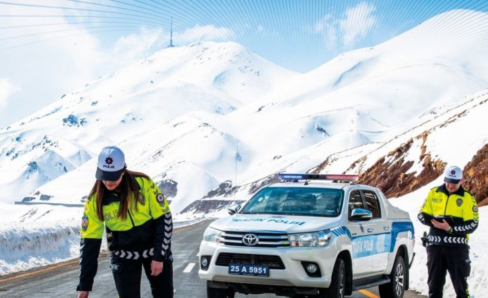 Erzurum’da kent merkezinde bir ayda 142 trafik kazası