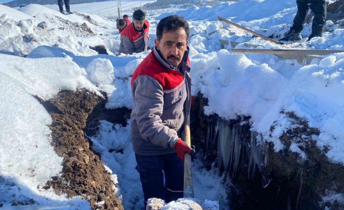 Erzurum’da kış için 500 mezar açıldı