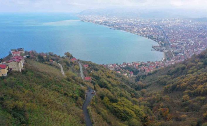 Eski Boztepe yoluna sıcak asfalt dokunuşu