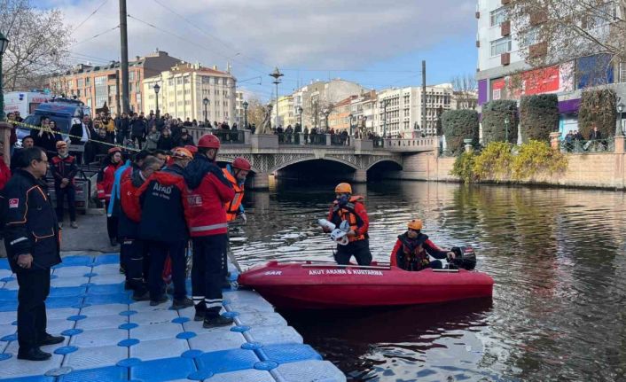 Eskişehir’de ‘Suda boğulma vakası tatbikatı’ yapıldı