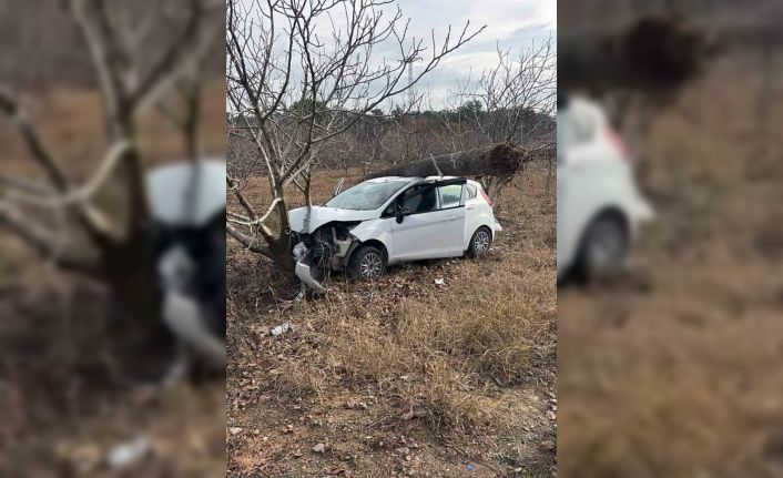 Fadıl Mahallesi muhtarı kaza yaptı