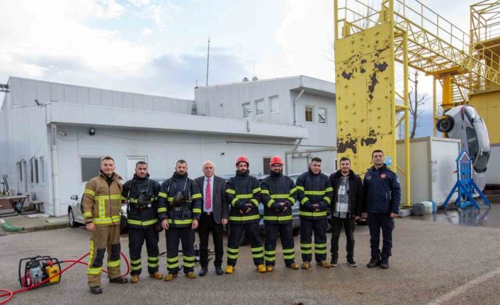 Filistinli ‘alev avcıları’, Bursa’da eğitiliyor
