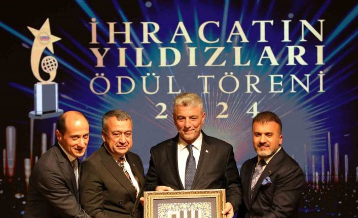 Gaziantep’te ihracatın yıldızları ödüllendirildi