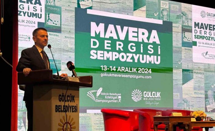 Gölcüklüler Mavera Dergisi Sempozyumu’nda buluştu