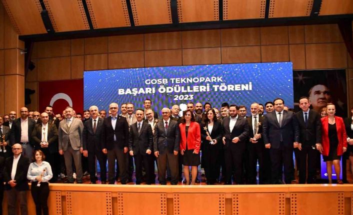 GOSB Teknopark Başarı Ödülleri sahiplerini buldu