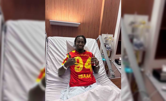 Göztepe’de Isaac Solet ameliyat oldu