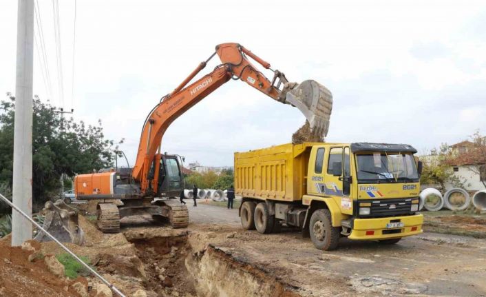 Habibler’in yağmur suyu sorunu çözülüyor