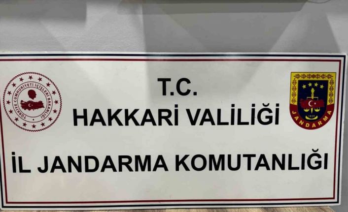 Hakkari’de 4 kilo külçe altın ele geçirildi