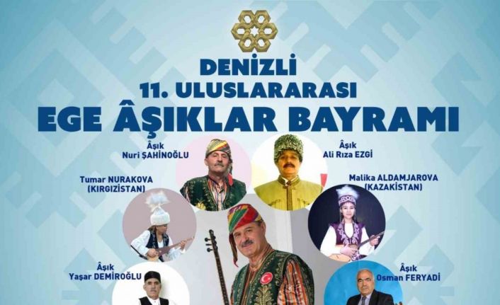 Halk ozanları Denizlililer için çalıp söyleyecek