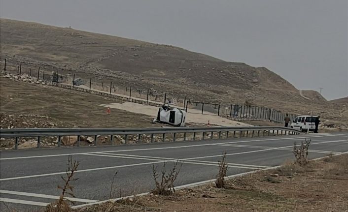 Hasankeyf yolunda trafik kazası: 1 yaralı