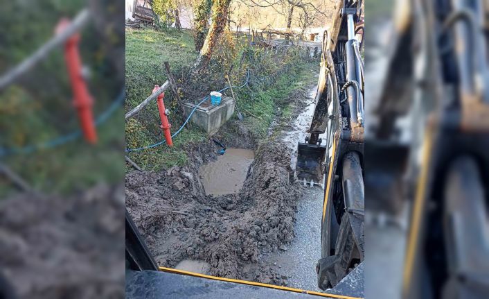 İçme suyu arızasına anında müdahale