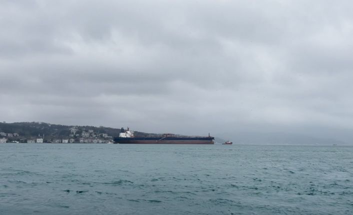 İstanbul Boğazı’nda tanker arızası yaşandı, gemi trafiği durduruldu