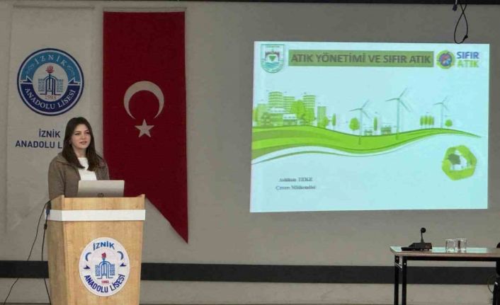 İznik Belediyesi’nden gençlere çevre bilinci semineri başladı