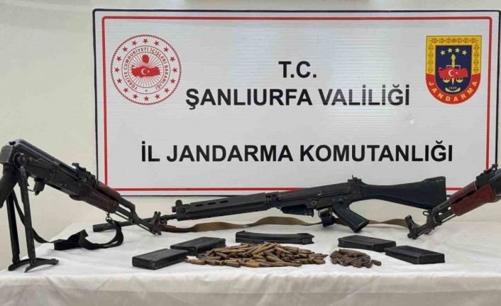 Jandarma operasyonunda çok sayıda silah ele geçirildi