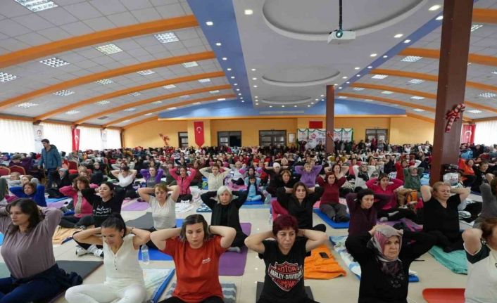 Kadınlar yeni yıla sporla ‘Merhaba’ dedi