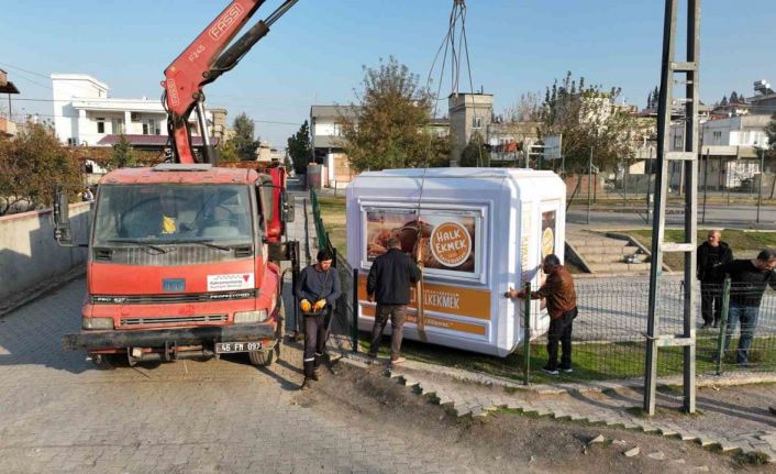 Kahramanmaraş’ta halk ekmek satış noktaları artıyor