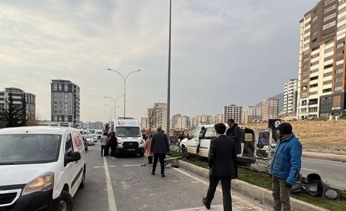 Kahramanmaraş’ta trafik kazası: 1 yaralı