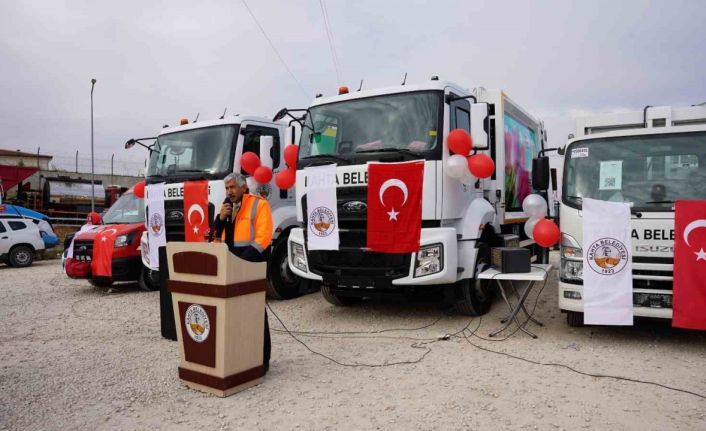 Kahta Belediyesi, hizmet kalitesini yeni araçlarla artırıyor