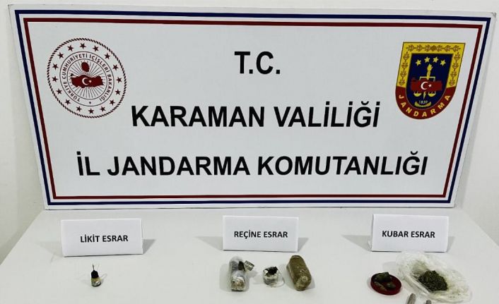 Kahve kavanozdan reçine esrar çıktı