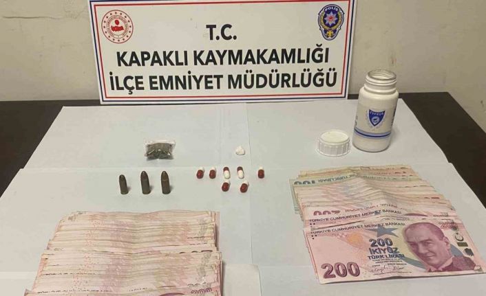 Kapaklı’da uyuşturucu madde ticareti yapan 1 kişi tutuklandı