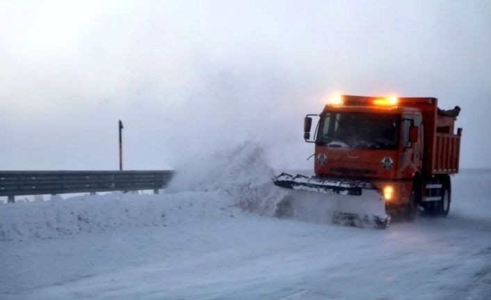 Kars’ta 11 köy yolu ulaşıma kapalı