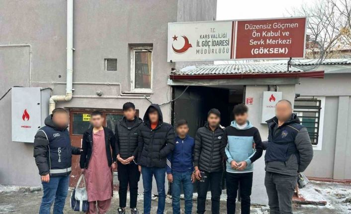 Kars’ta 6 düzensiz göçmen yakalandı