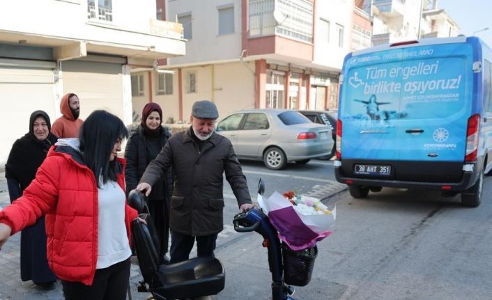 Kas hastası Rabia’nın hayali gerçek oldu