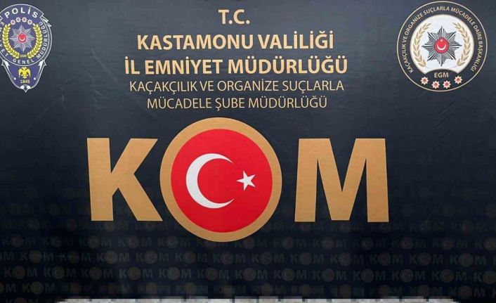 Kastamonu’da 29 bin 900 adet doldurulmuş makaron ele geçirildi