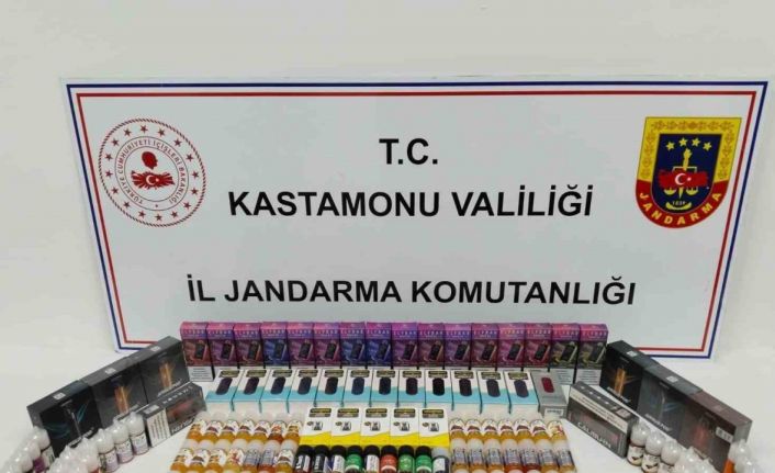 Kastamonu’da çok sayıda elektronik sigara ele geçirildi