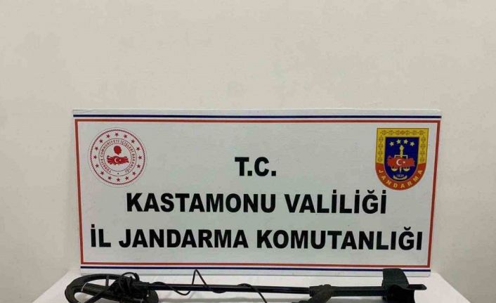 Kastamonu’da define avcıları suçüstü yakalandı