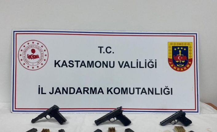 Kastamonu’da kaçak silah operasyonu: 1 gözaltı