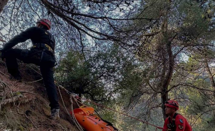 Kayıp olarak aranan adamın cesedi uçurumda bulundu