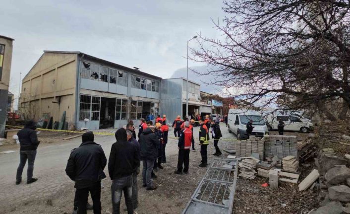 Kayseri’de çelik eşya üretim atölyesinde patlama: 3 yaralı