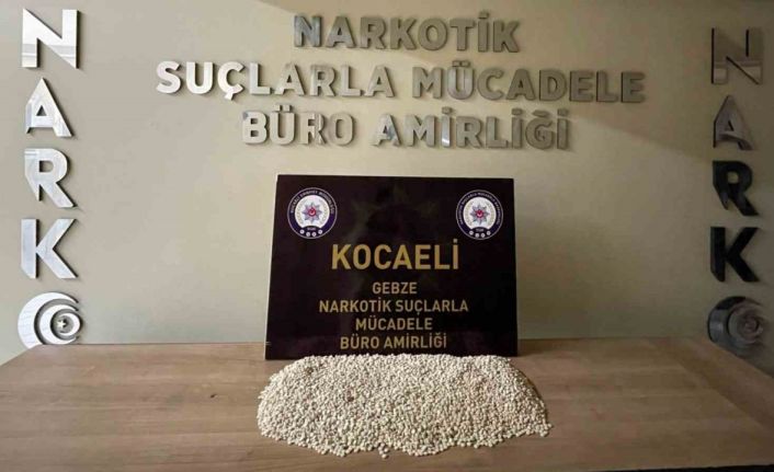 Kocaeli’de 17 bin uyuşturucu hap ele geçirildi