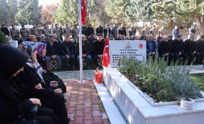 Konya’da şehit polis anısına lokma dağıtıldı