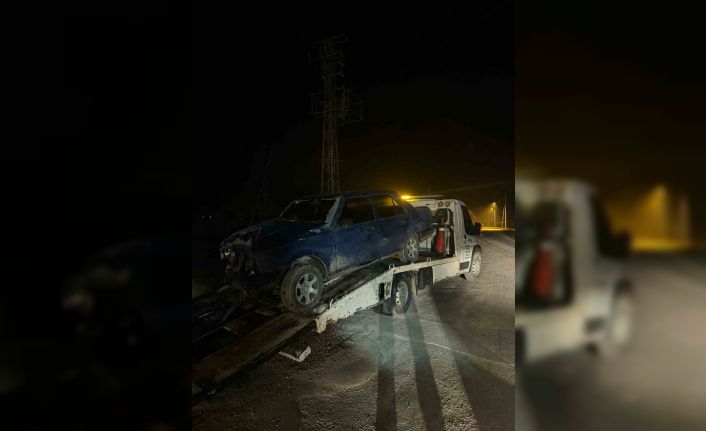 Konya’da trafik kazası: 1 yaralı