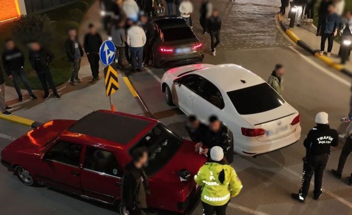 Küçükçekmece’de modifiye denetimi: 40 araç trafikten men edildi