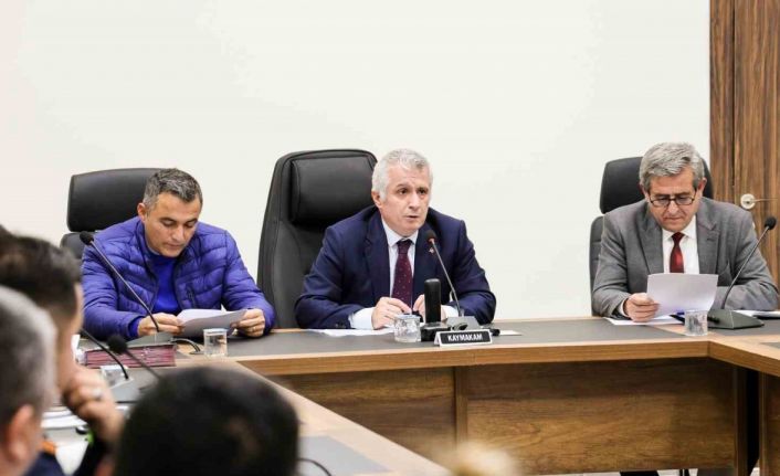 Manavgat’ta Afet ve Acil Durum toplantısı