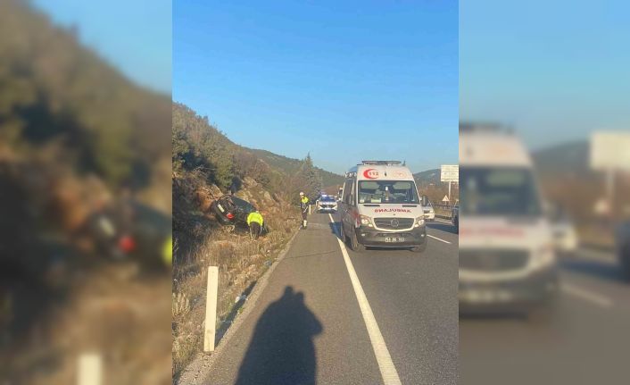 Menteşe’de trafik kazası: 1 yaralı